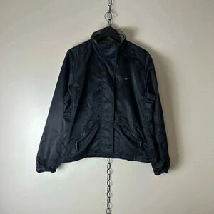 Vintage Nike  Black Zip-up Light Jacket Medium